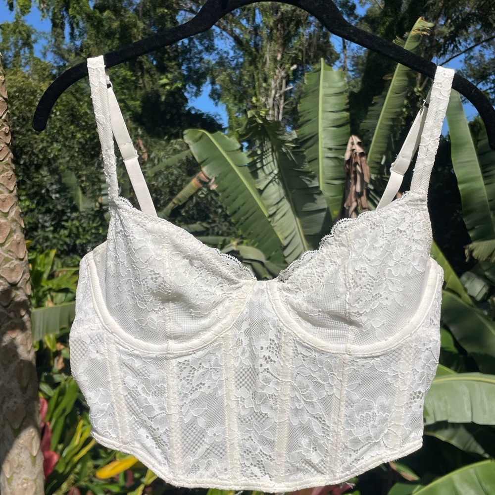 White Corset Top